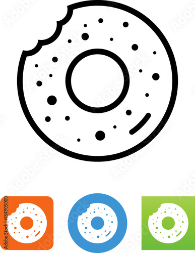 Bagel Icon - Illustration