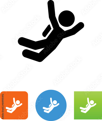 BASE Jumper Icon - Illustration