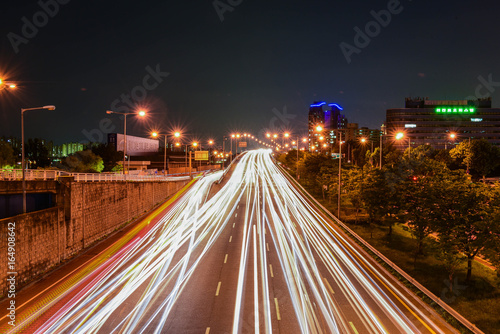 nightscape of seoul  korea 