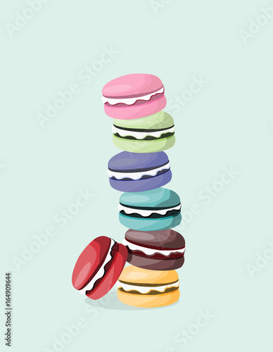 Macarons illustrations