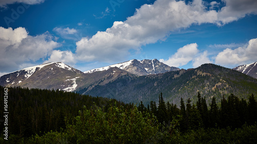 The Rocky Mountains in Summer-Spring