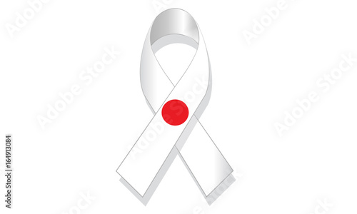 mourning ribbons japan