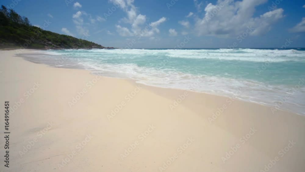 Tropical beach on the island Tropical beach on the island