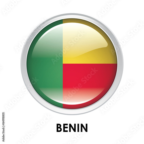 Round flag of Benin Free Download Round flag of Benin - GFXLoad