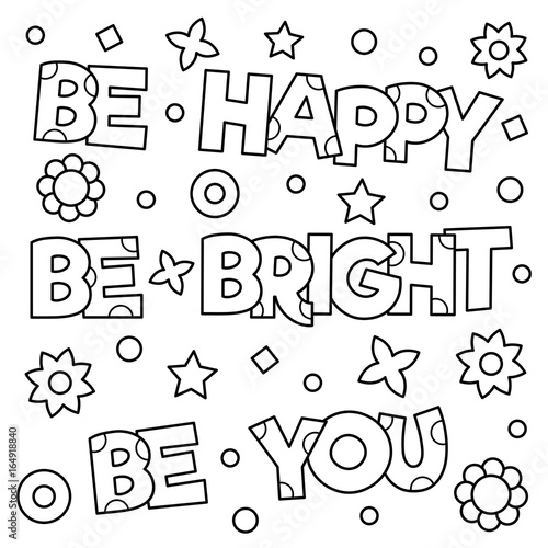 Coloring page. Vector illustration.