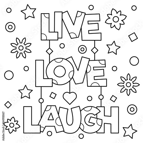 Coloring page. Vector illustration.