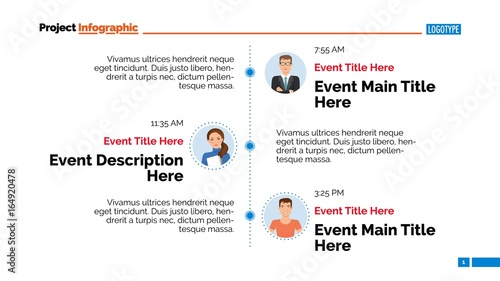 Vertical timeline slide 2