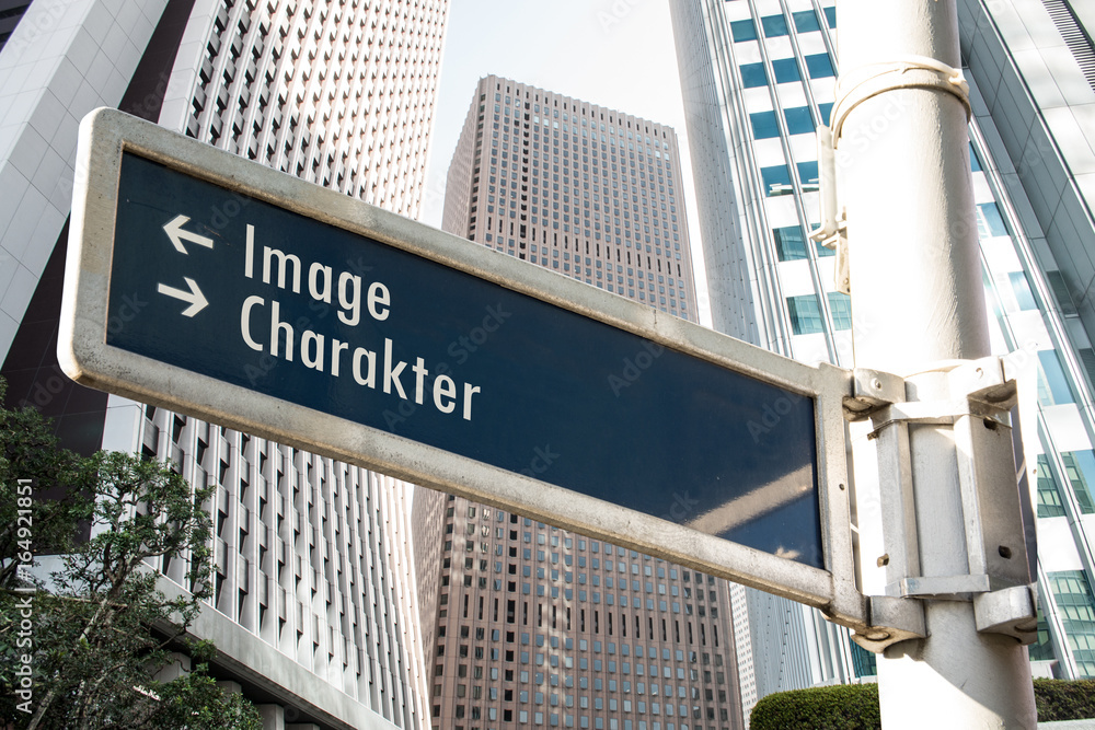 Fototapeta premium Schild 208 - Charakter