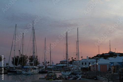 Bermuda Evening Masts