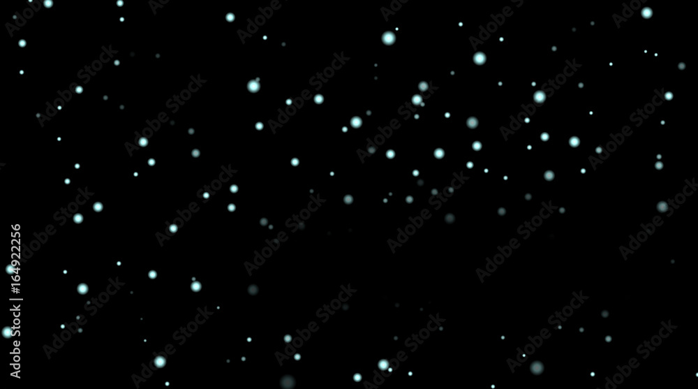Night sky with blue stars on black background. Dark astronomy space template. Galaxy starry pattern wallpaper. Shiny stars, night sky universe. Cosmos stars wallpaper Vector illustration