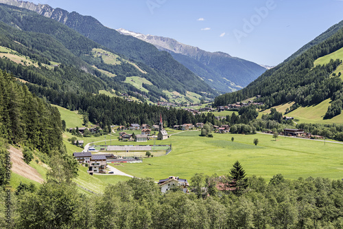 Valle Aurina, sulle Alpi italiane del Sud Tirolo