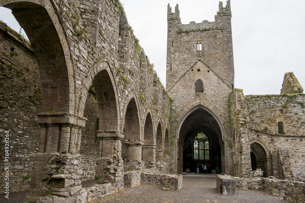 Travel in Ireland. Jerpoint Cistercian Abbey