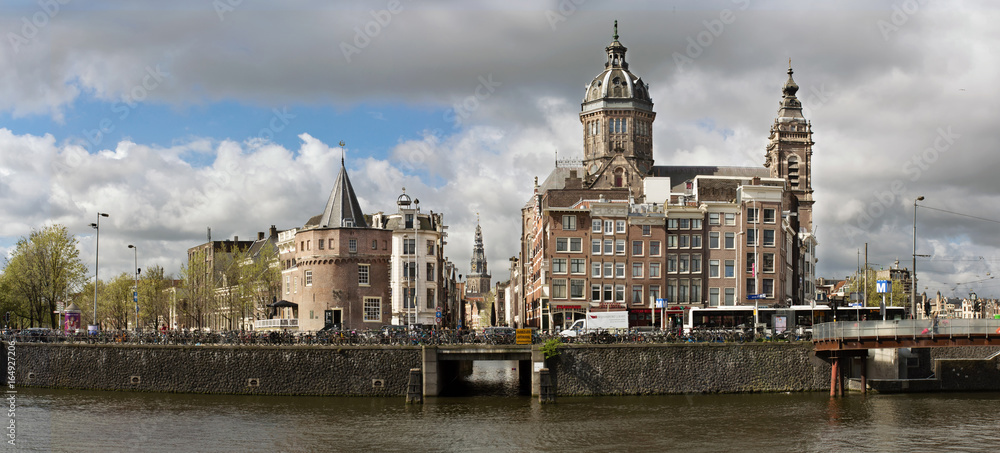 Fototapeta premium Amsterdam panoramic photo