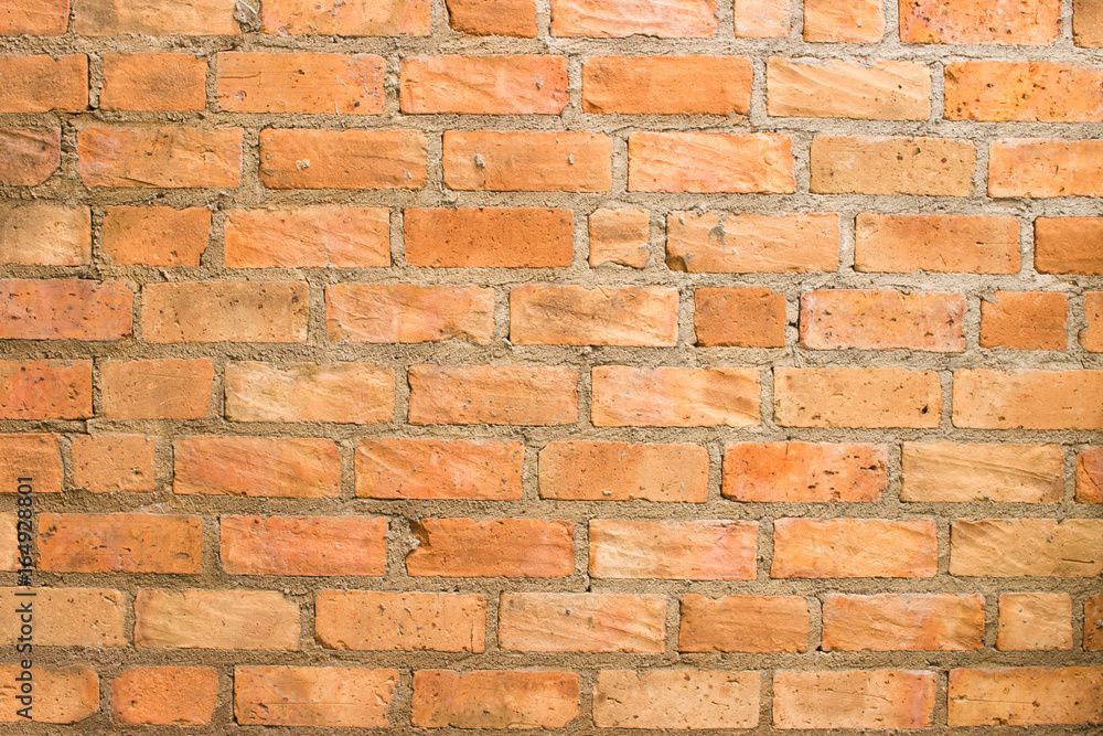 Brown brick wall for texture or background Brown brick wall for texture or background