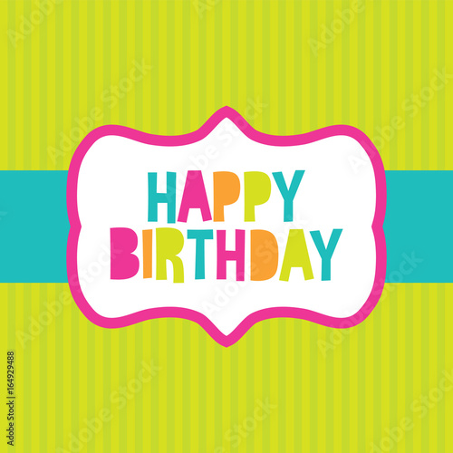 Birthday greeting card