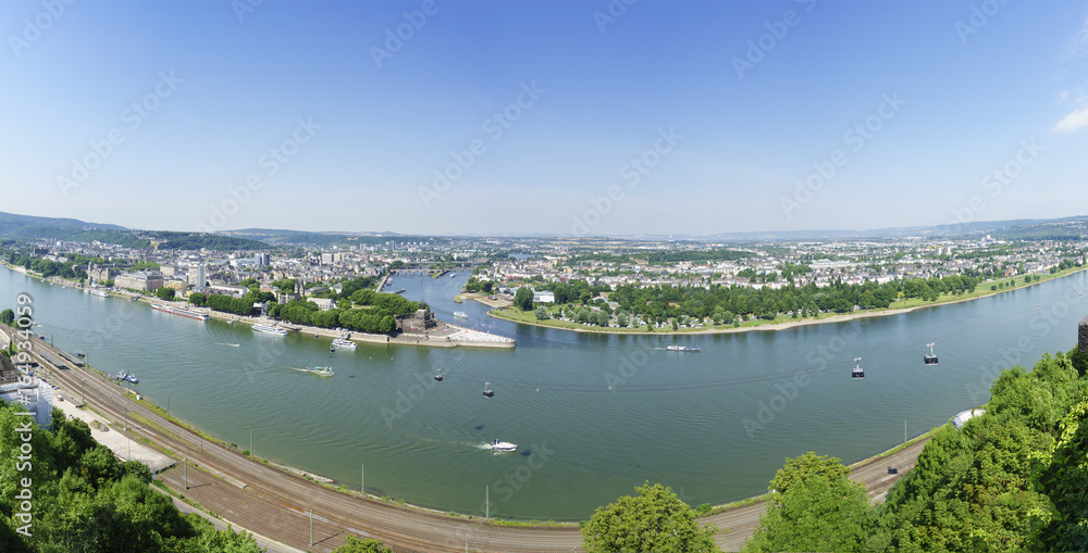 Wirtschaftswege Europas: Verkehrsknoten Koblenz