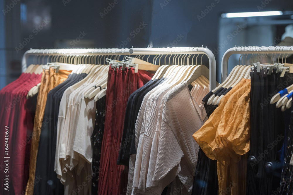 Obraz premium Fashion sales - diversity of clothes