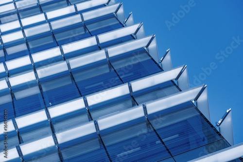 Wallpaper Mural Business concept - corporate shapes of a corporate building in Madrid; Torontodigital.ca