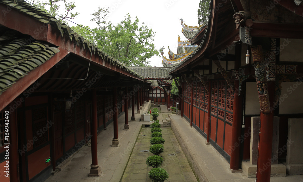 Templo Shengshou o de la longevidad, Dazu, China Templo Shengshou o de la longevidad, Dazu, China