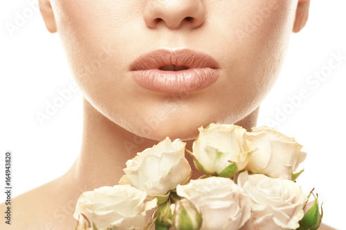 Closeup view of beautiful y...