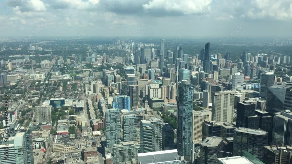 Toronto view from the CN tower Toronto view from the CN tower