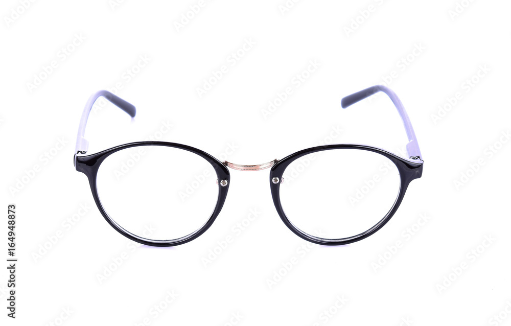 Fototapeta premium glasses on a white background