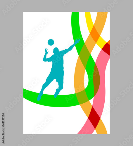 Volleyball - 140 - Poster
