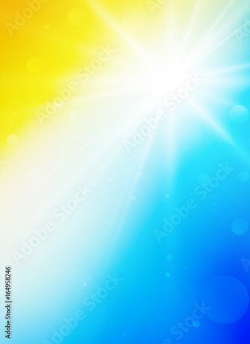 sunshine summer background