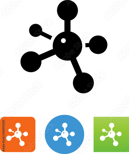 Chemical Molecule Icon