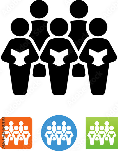 Choir Icon - Illustration