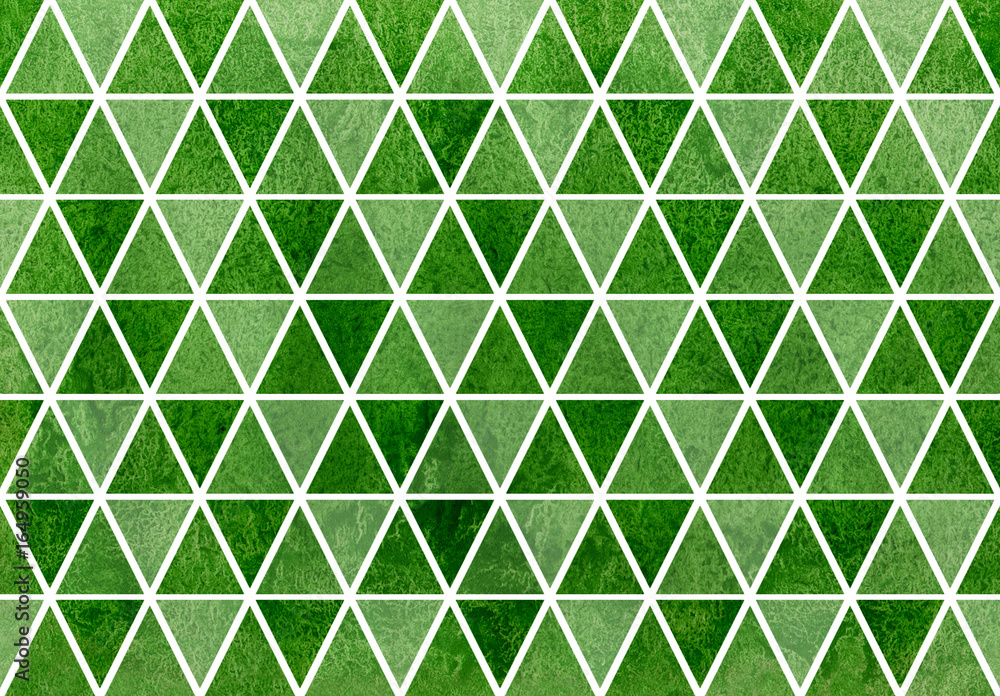 Watercolor triangle pattern. Watercolor triangle pattern.