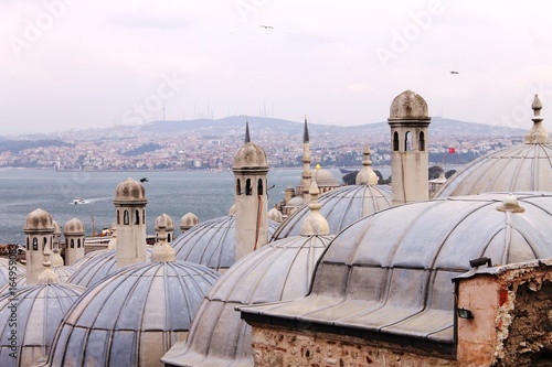 Canvas Print Toits d'Istanbul - Turquie