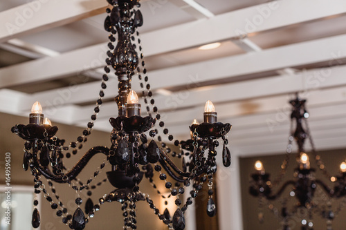 Black Glam Wedding Details