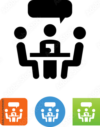 Conference Icon - Illustration