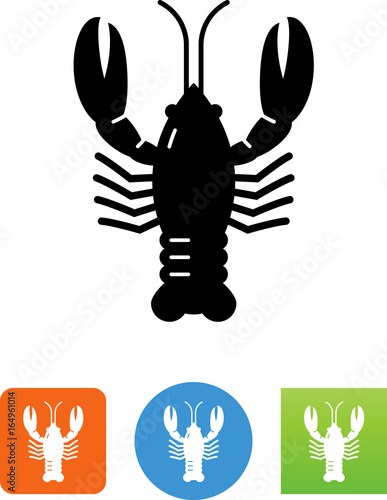 Crawfish Icon - Illustration