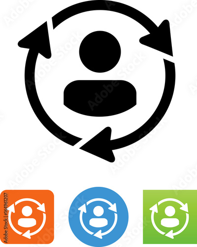 CRM Icon - Illustration