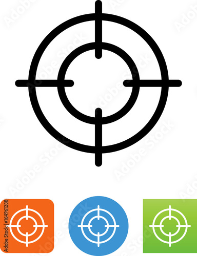Crosshairs Icon - Illustration