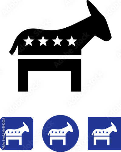 Democrat Icon - Illustration