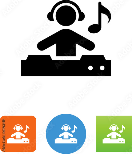 DJ Icon - Illustration