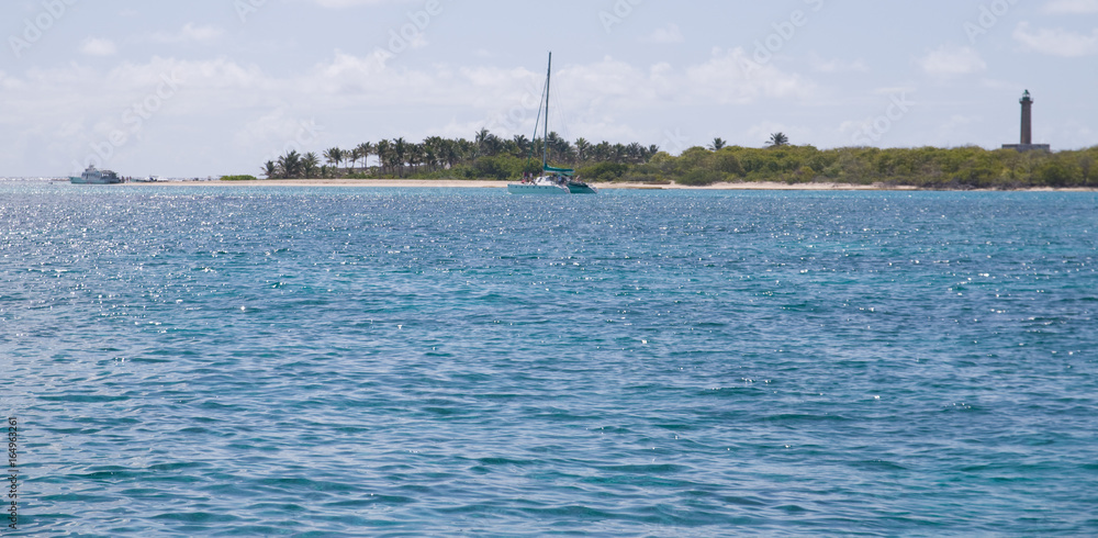 Fototapeta premium Phare, voilier