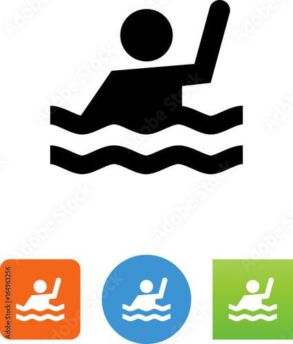 Drowning Icon - Illustration