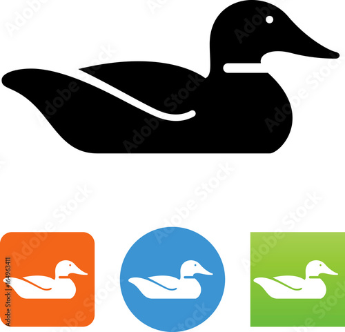 Duck Icon - Illustration