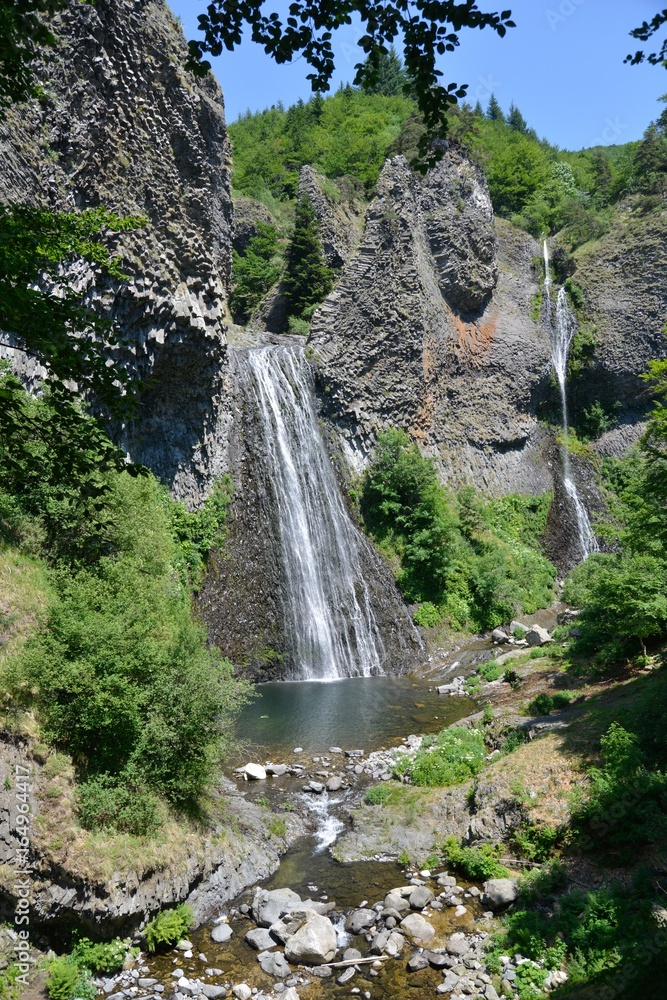 Cascade le Ray Pic in der Ardeche