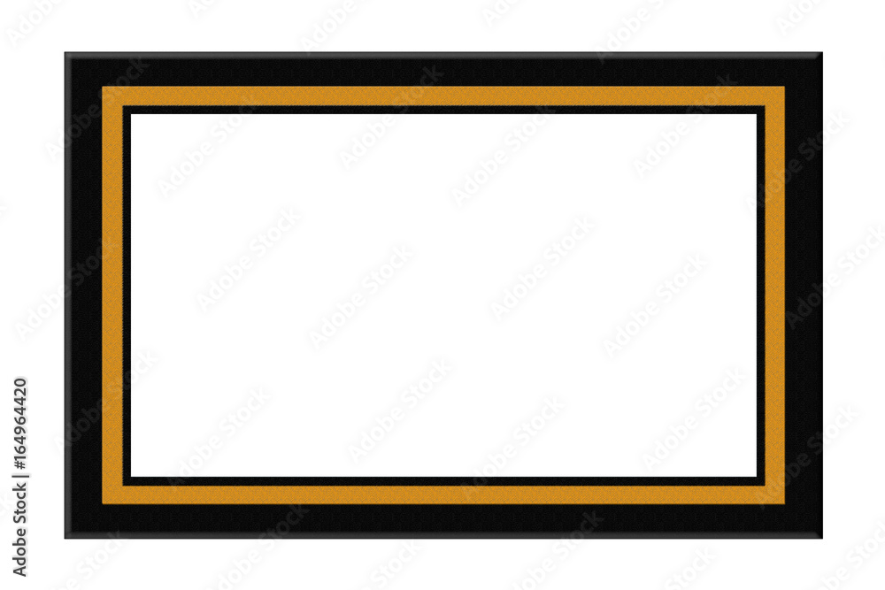 Black and Orange Frame Black and Orange Frame