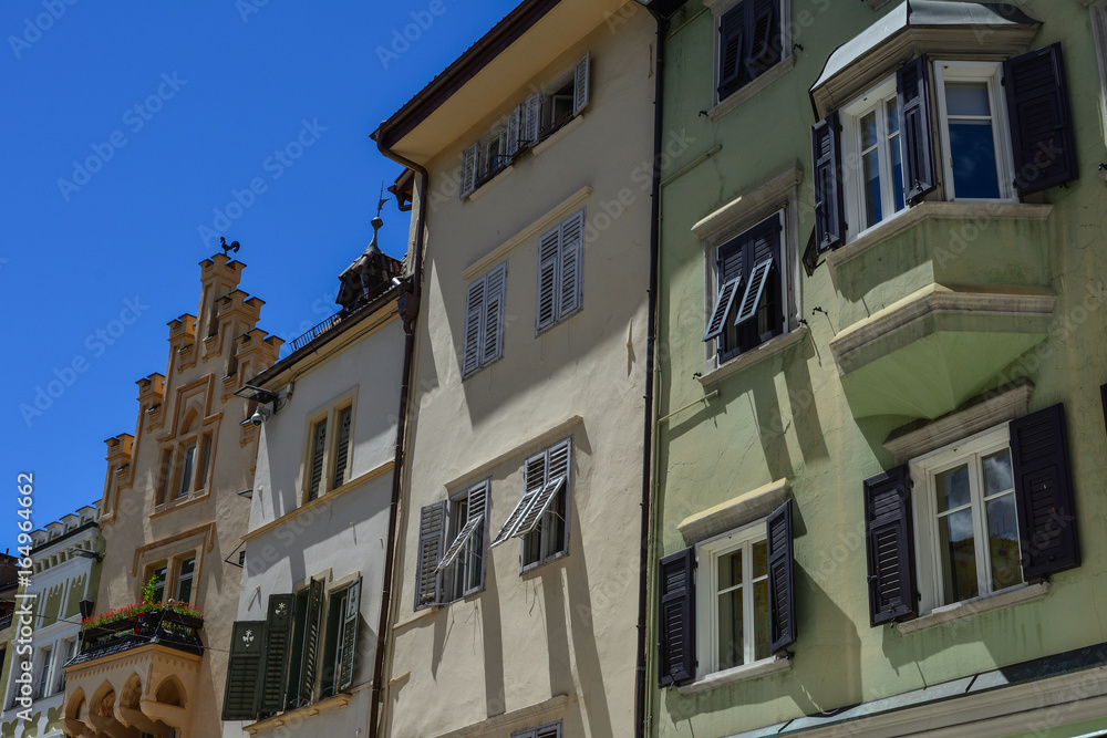 Italy South Tyrol Bozen historical center