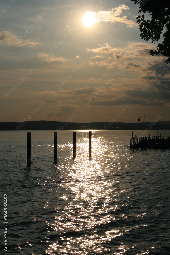 Fototapeta premium A Bootsteg