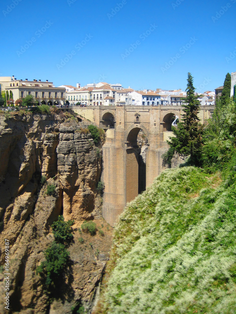 Brücke in Ronda, Spanien