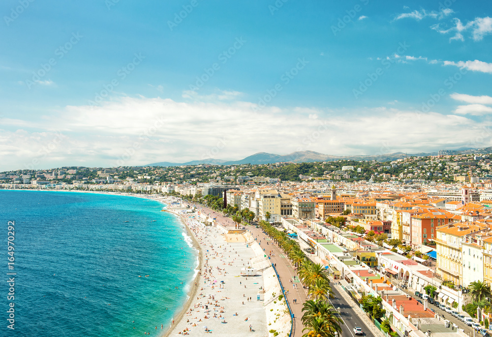 Nice France Promenade Anglais French riviera landscape