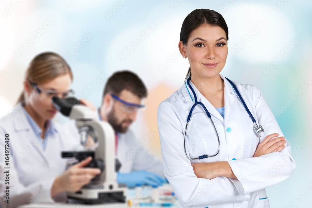 Fototapeta premium Group doctor.