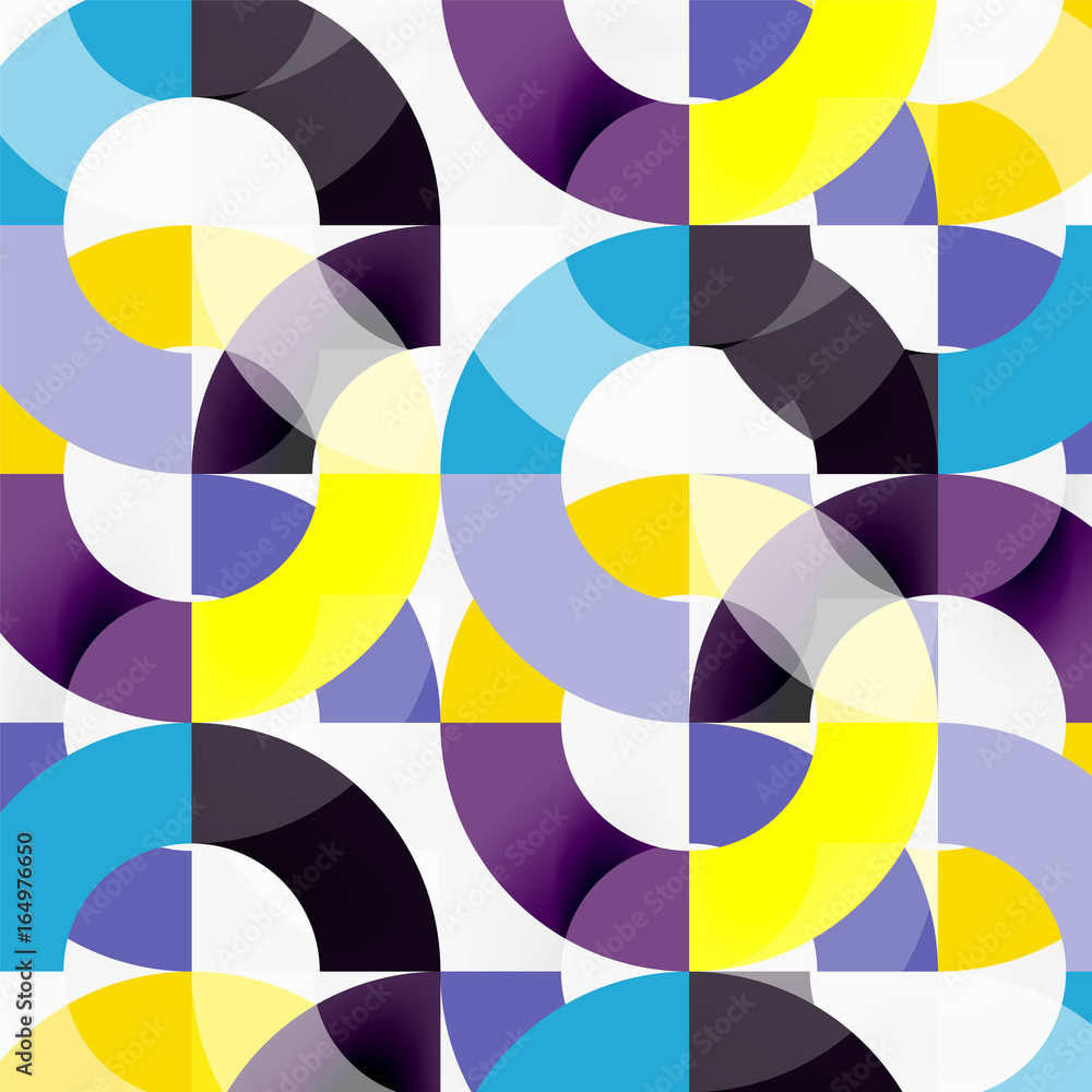 Colorful rings on grey background, modern geometric pattern design Colorful rings on grey background, modern geometric pattern design